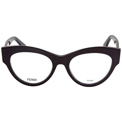 fendi black cateye optical frames|Women's Fendi Cat.